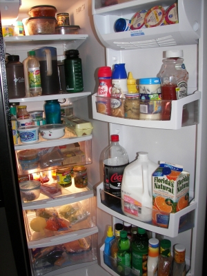 Filled Up Fridge