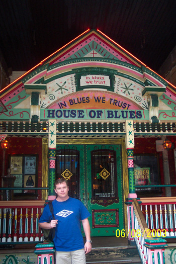 Tim at the House of Blues