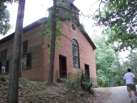 Methodist Church built in 1837 at Rocky Springs