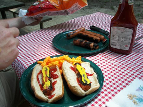 Our picnic at Rocky Springs