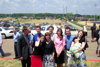 Barger Family at Liz's Graduation