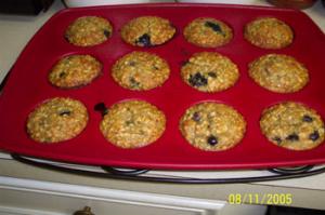 Banana-Blueberry Muffins