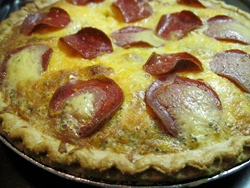 Pepperoni Pizza Pie